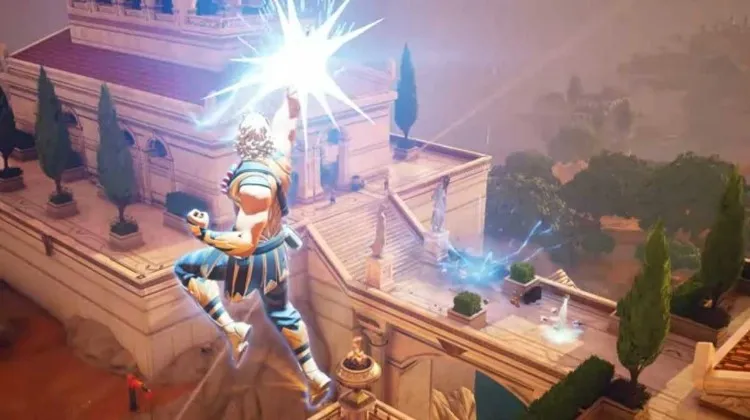 Use Thunderbolt of Zeus Fortnite