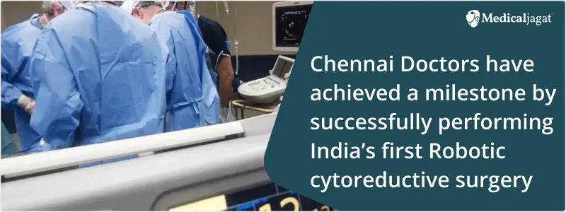 first Robotic Cytoreductive Surgery