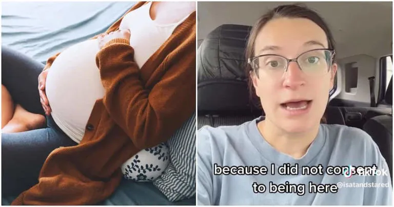 giving birth without her consent