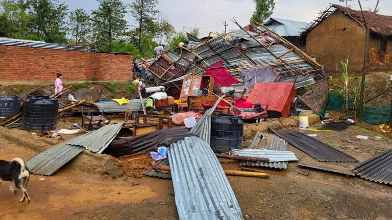 Manipur hailstorm victims