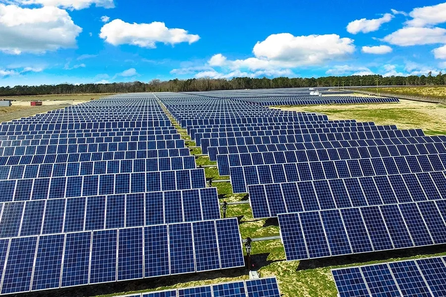 third largest solar power