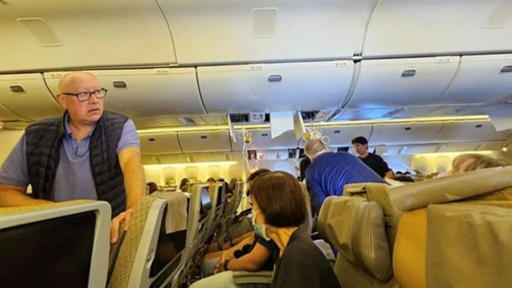 Singapore Airlines flight