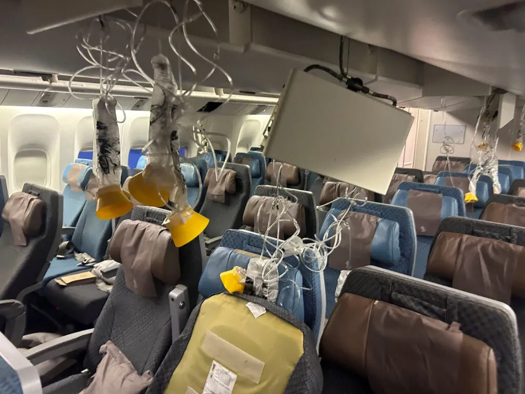 Singapore Airlines flight