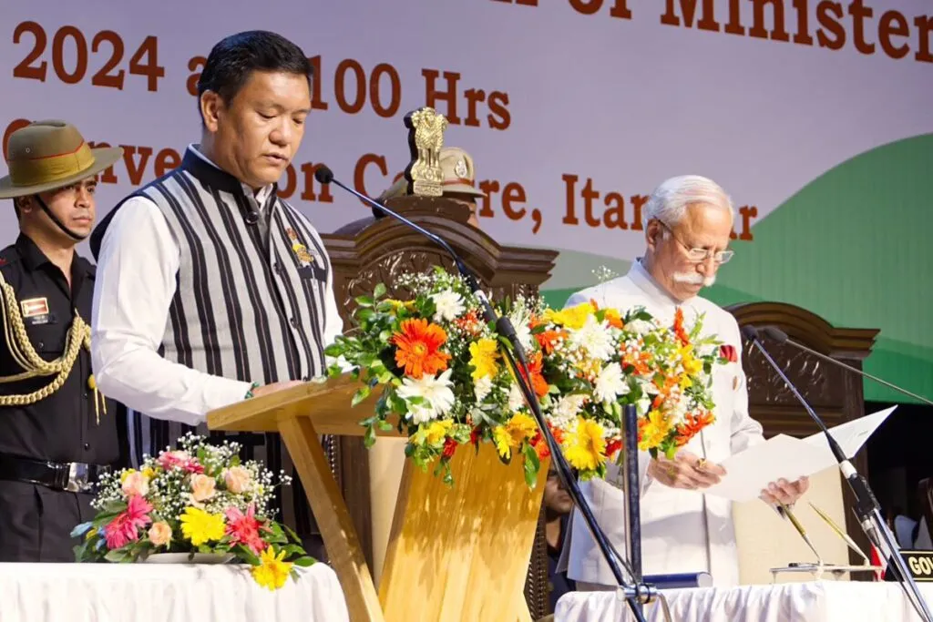 Pema Khandu Sworn In Again