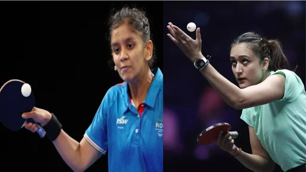 Sreeja Akula and Manika Batra