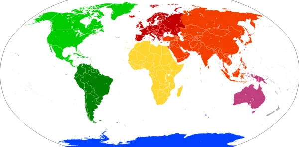 seven continents