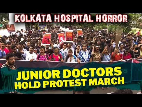 protest in Kolkata
