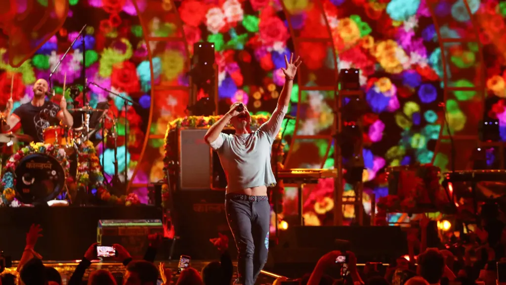 Coldplay concert