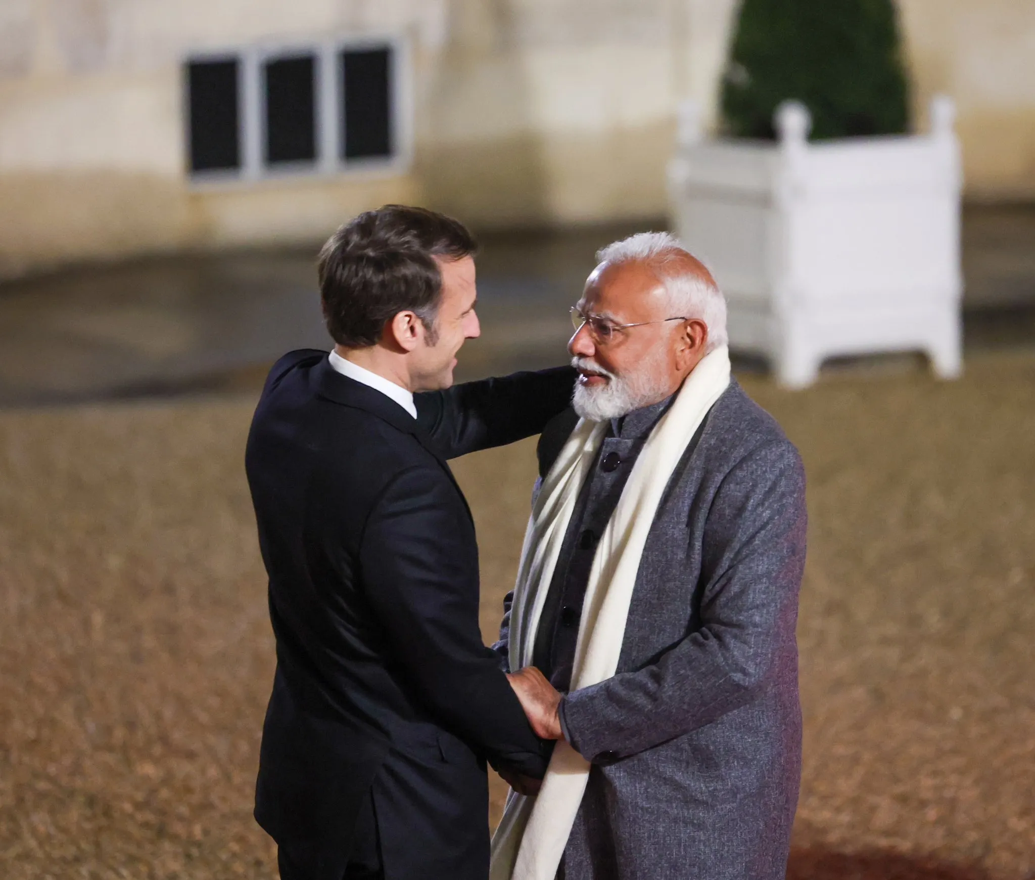 Modi Macron