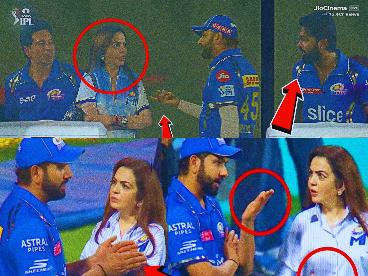 Rohit Sharma Nita Ambani