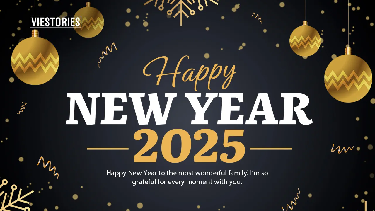 Happy New Year Wishes for Family