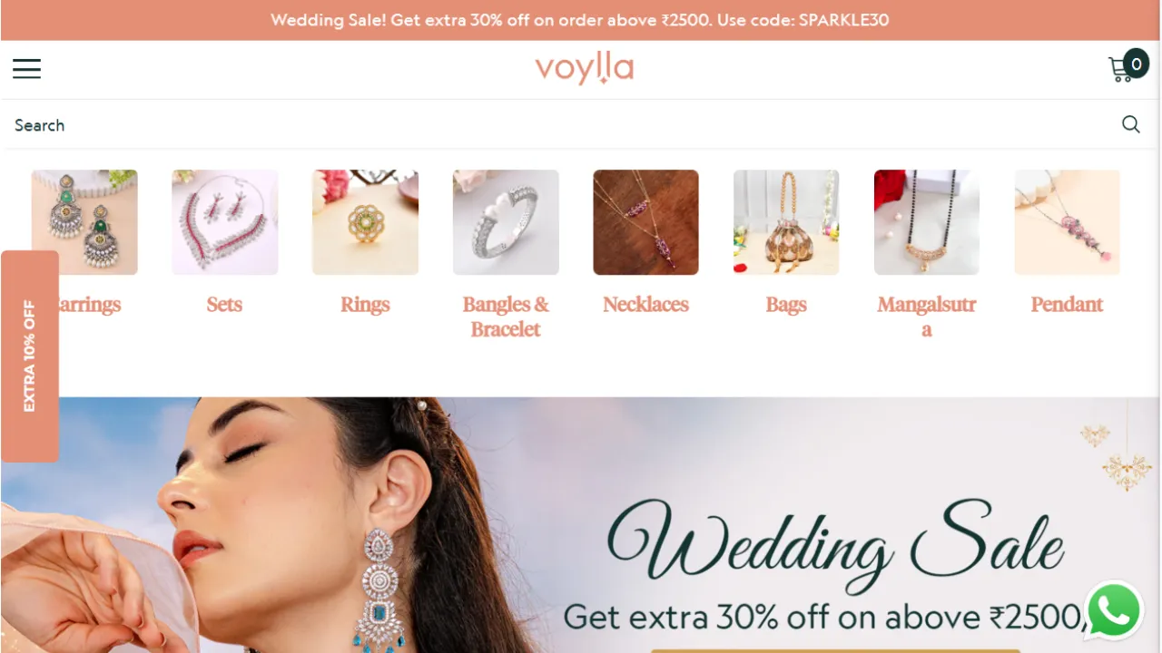 Voylla - Fashion Jewellry Store Based in Jaipur