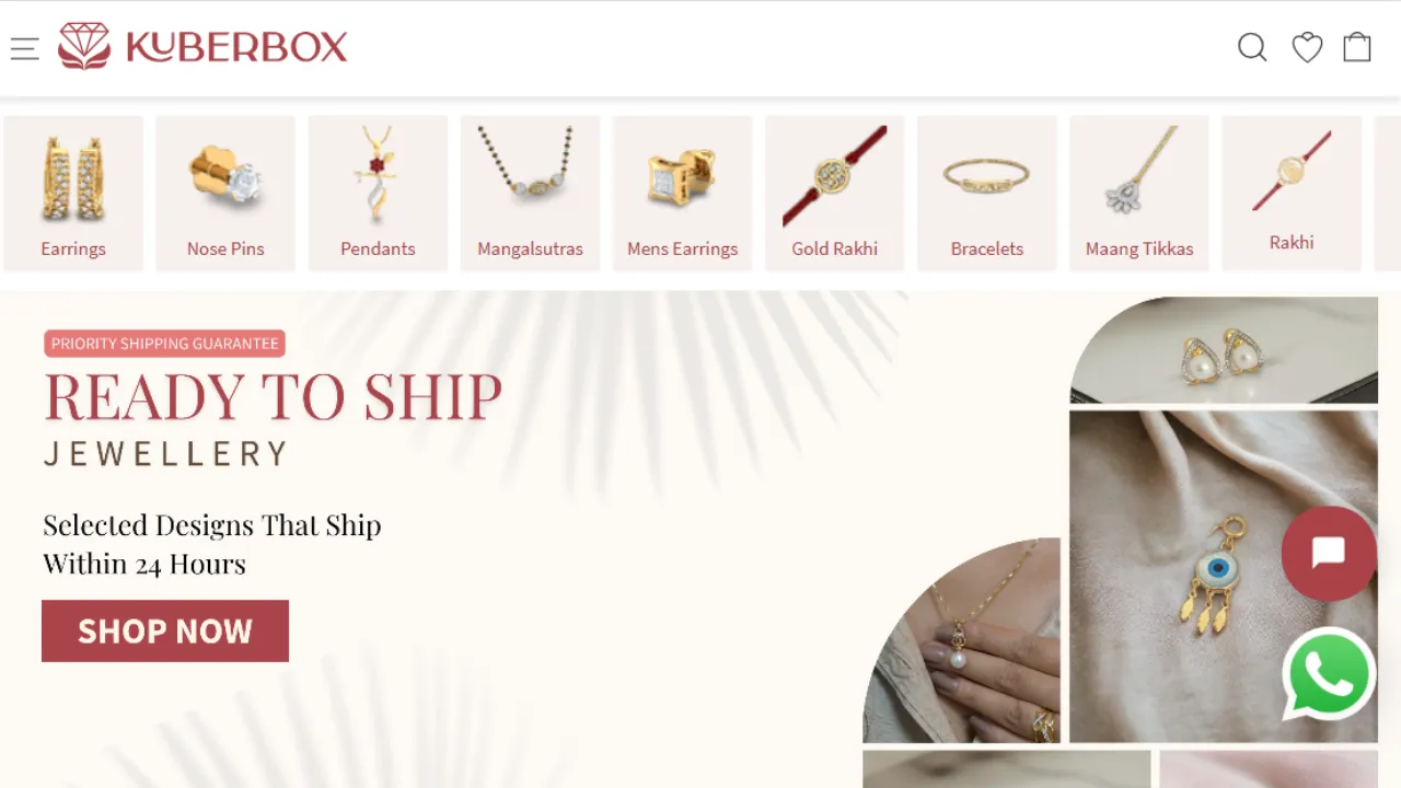 KuberBox - Jewelry Startup Based in Jaipur
