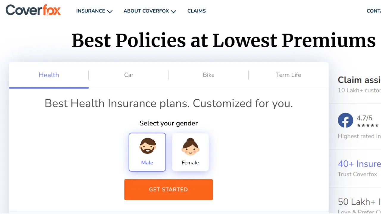 Coverfox - Online Insurance Broker in India