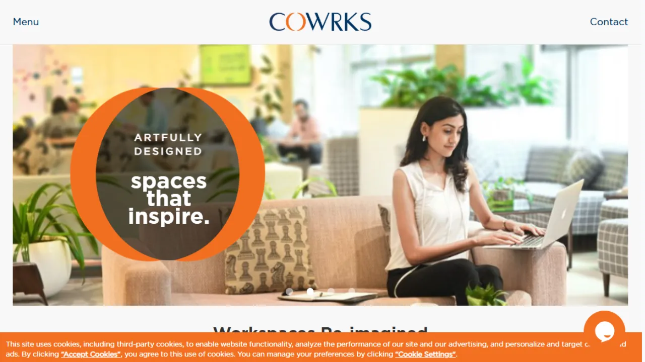 Cowrks -  Large Coworking Space in India 