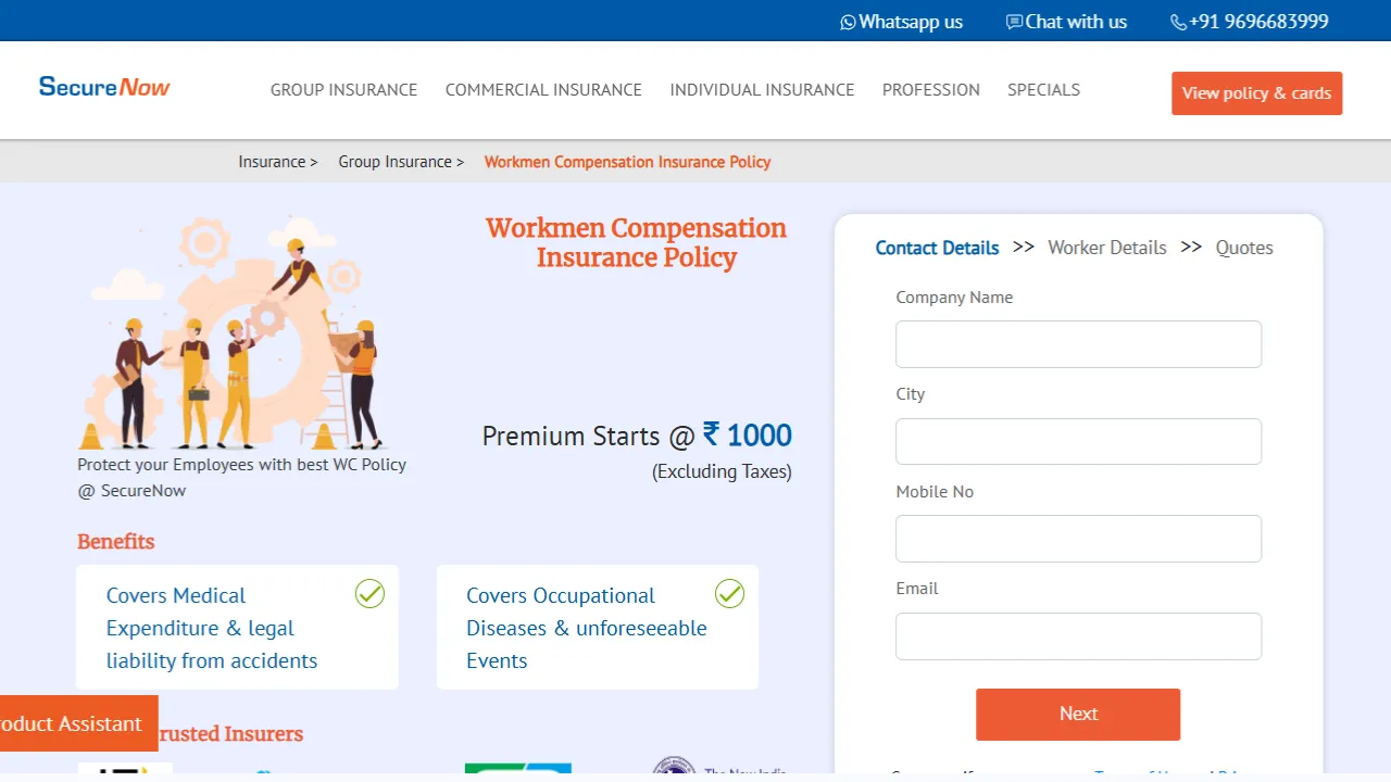 SecureNow - Insurance Brokerage Firm in India