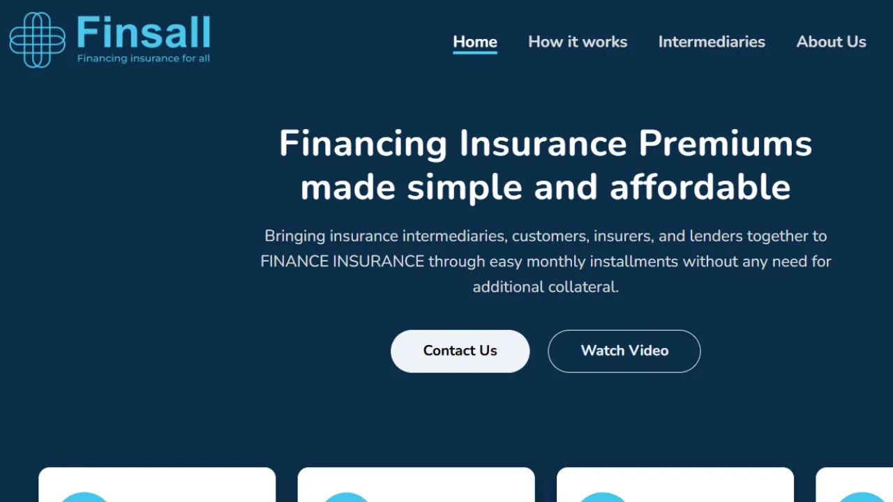 Finsall - Insurance Fintech Platform