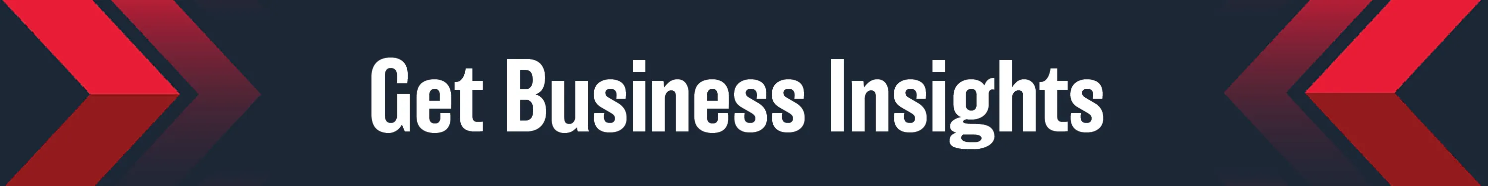 get business insights banner