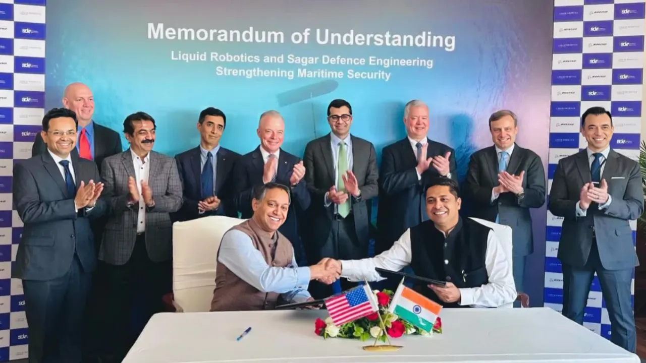 Boeing’s Liquid Robotics Partners With Sagar Defence Sign To Strengthen Maritime Security