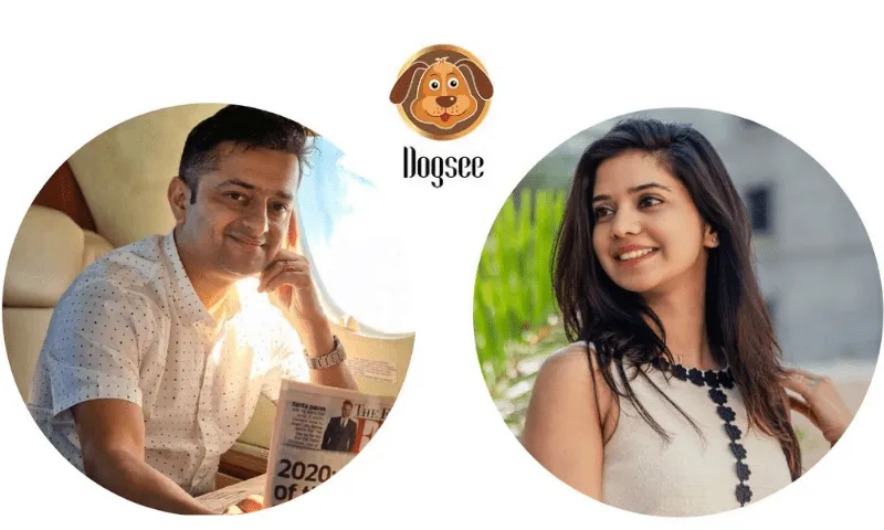 Bhupendra Khanal & Sneh Sharma founders of Dogsee Chew