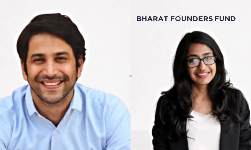 Maanav Sagar and Sera Arora of Bharat Founders Fund