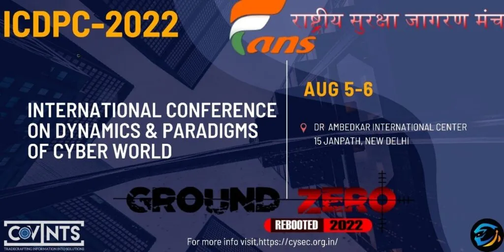 International Conference on Dynamics & Paradigm of Cyber World - 2022 | ICDPC-2022