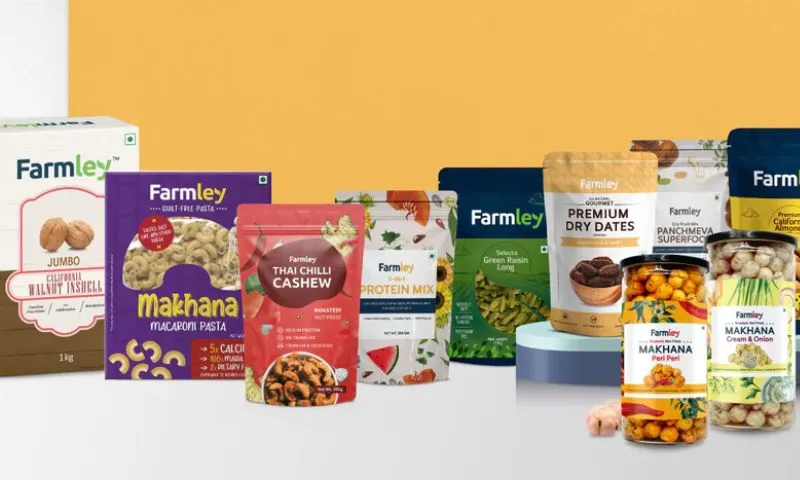 Full-stack nuts and dry fruits startup Farmley has raised $6 million in Series A funding round from DSG Consumer Partners and Alkemi Growth Capital, alongside existing investors Omnivore, Insitor Partners, and other angel investors. 