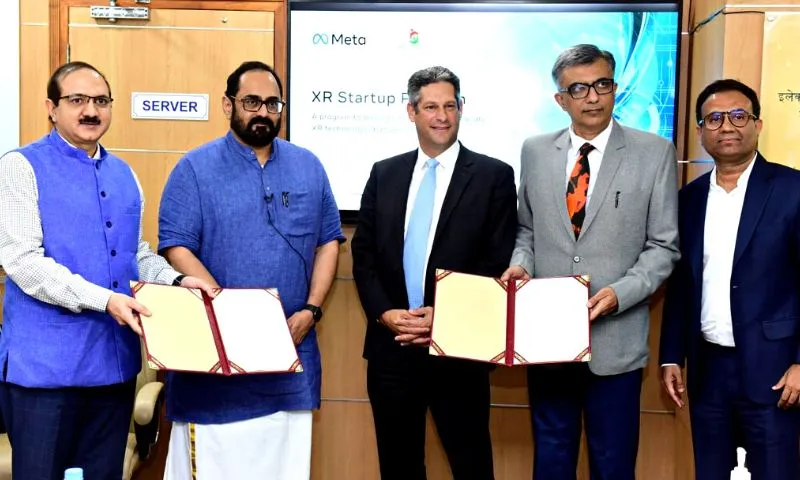 MeitY Startup Hub and Meta launch XR Startup Program to create next Generation Startups in Extended Reality Technologies