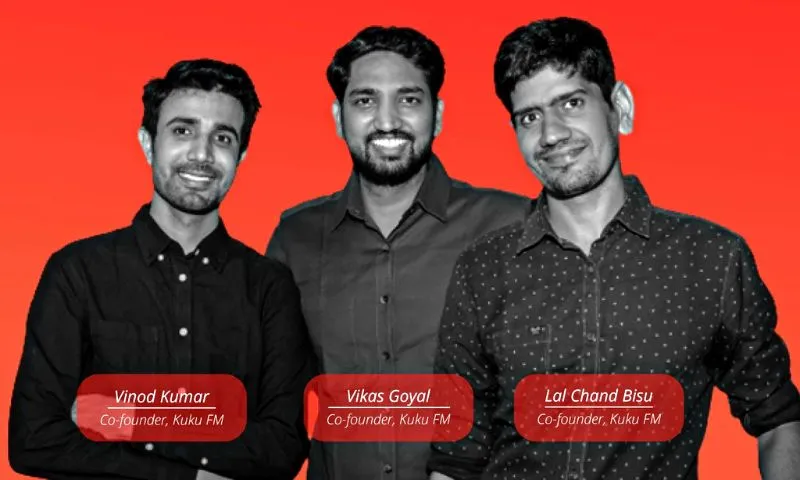 Fundamentum Partnership, a venture fund run by Nandan Nilekani, has led a $21.8 million Series B1 funding round for the audio streaming startup Kuku FM.