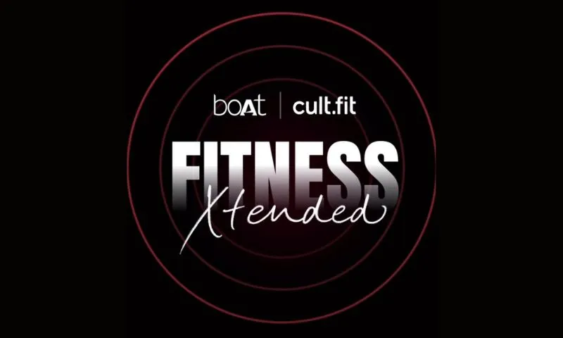 boAt and cult.fit, two lifestyle and fitness companies, have partnered to introduce the groundbreaking at-home workout programme 
