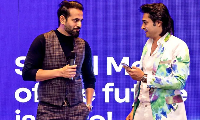 The logos for ReelStar, India's newest Web3 integrated social media network, were unveiled by veteran cricketer Irfan Pathan.