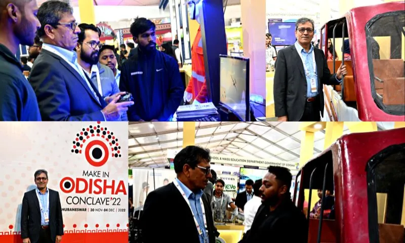 Nineteen innovative and disruptive start-ups showcased their products and services at Startup Odisha Stall at the parallel exhibition of the ongoing Make in Odisha Conclave 2022. These included start-ups from deep tech, aviation, automotive, healthcare, education, F&B, and robotics.
