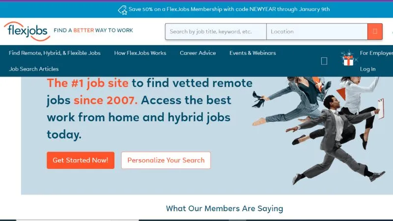 FlexJobs - Low-cost membership service for job seekers