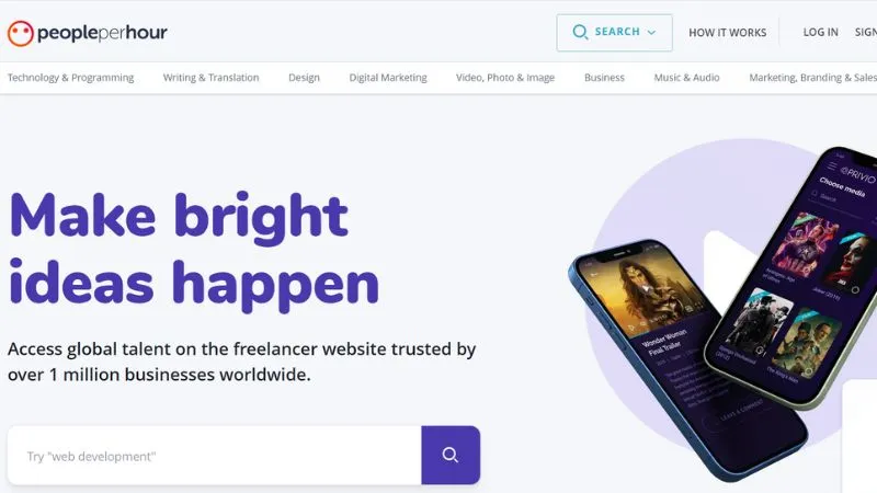 PeoplePerHour - An online community of freelance talent