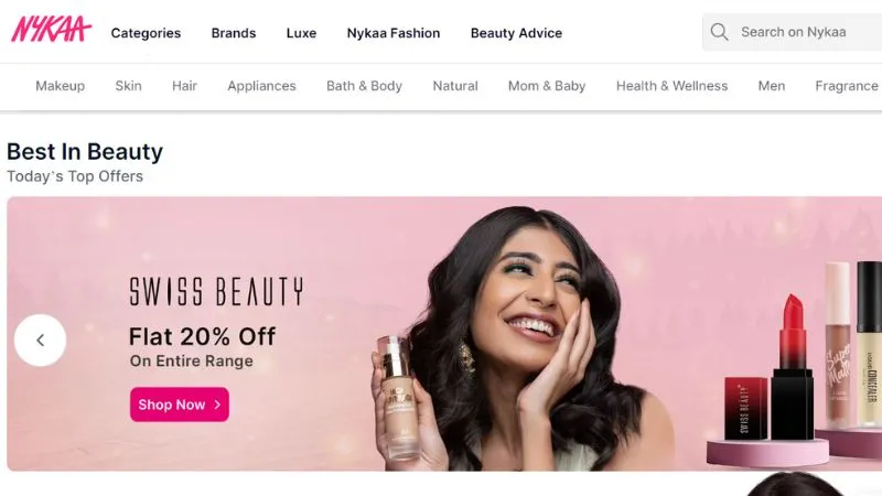 Nykaa - Indian e-commerce company