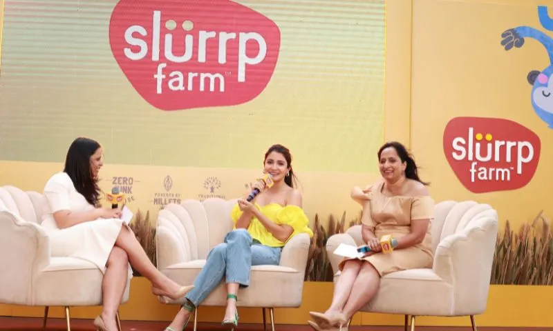 Millet-based children’s food brand Slurrp Farm today unveiled “Yes Moms”, a digital-first community of mothers to enable mothers to connect with, learn from, and support one another. Yes Moms was launched at a high-decibel event in Mumbai by mother, Bollywood actor, and Slurrp Farm investor, Anushka Sharma. The event saw the presence of over 150 mothers from across the country.