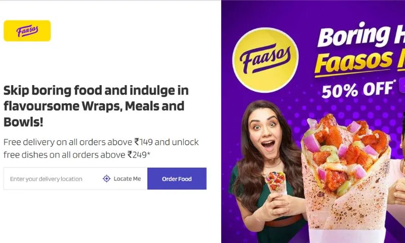 Faasos was founded by Jaideep Burman and Kallol Banerjee. It is an Indian 