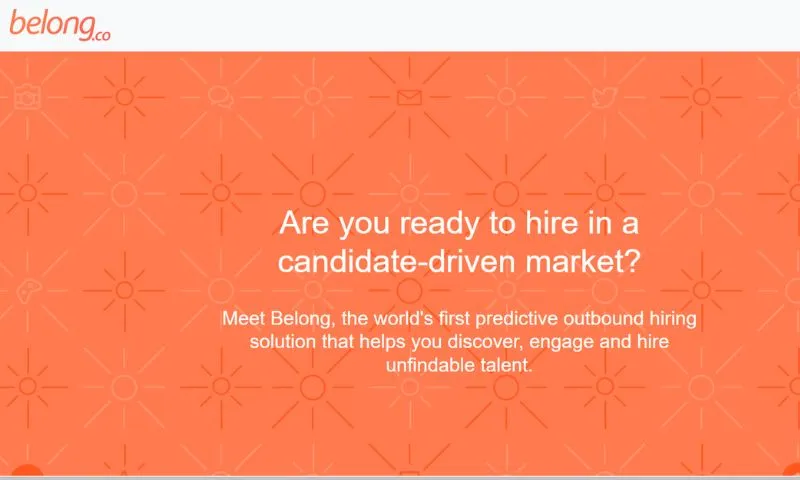 Belong is the world's first predictive outbound hiring solution. The Bengaluru-based startup was founded by Rishabh Kaul, Sudhindra Chilappagari, Vijay Sharma, and Saiteja Veera. 
