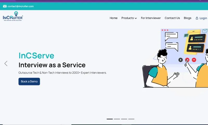 InCruiter provides remote interviewing solutions for businesses to identify the right fit for their company through accurate and precise assessments. The company's objective is to let the HR department focus on its core business activities while they take care of interview prerequisites.