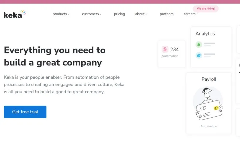 Keka is a modern-generation HR & Payroll solution. It is an automation software with a mission to solve complex HR challenges. The company combines HR, payroll, ATS, and performance management into one tool suite. 
