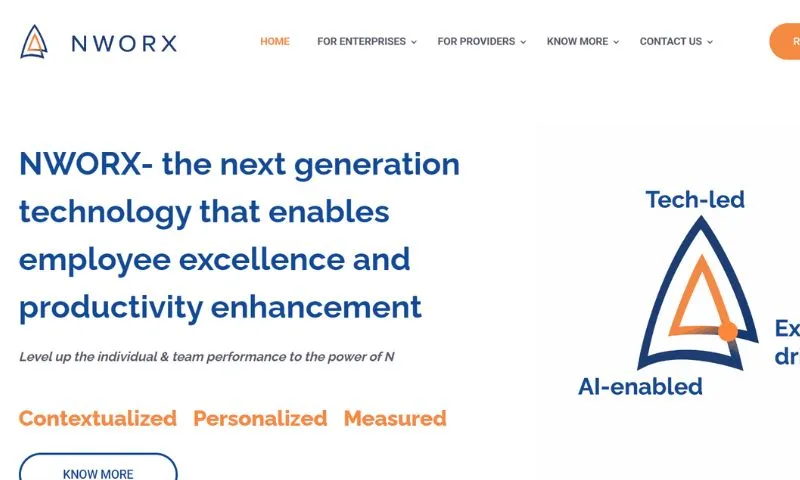 NWORX is a B2B SaaS platform used by enterprises across the web and mobile to improve the performance of their leaders and teams. The company provides its services in India, Europe, and Africa.