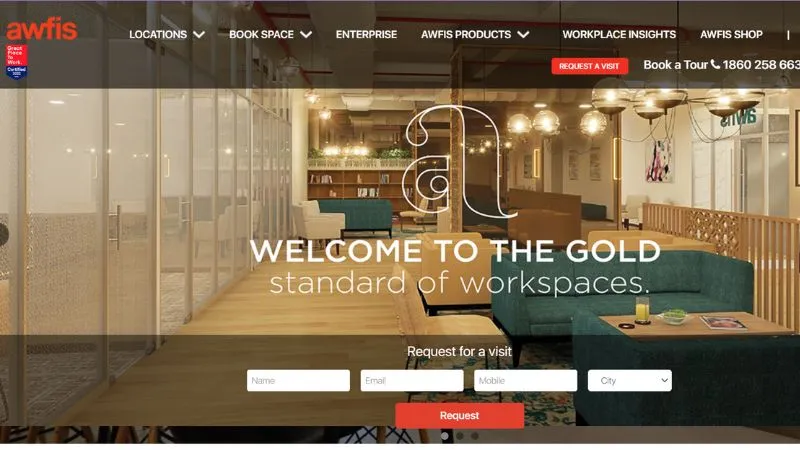 Awfis - Co-working spaces to startups, freelancers, and entrepreneurial communities