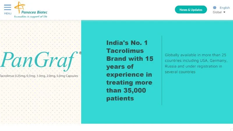 Panacea Biotec is a privately owned organization and a manufacturer of generic and specialty pharmaceuticals as well as vaccines.