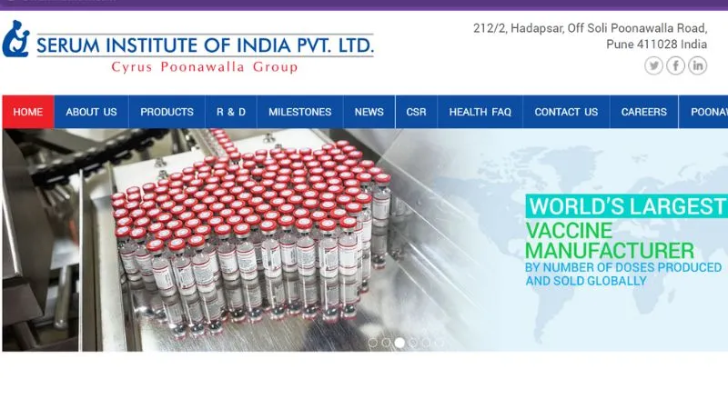 Serum Institute of India is a leading biotech company in India, headquartered in Pune. 