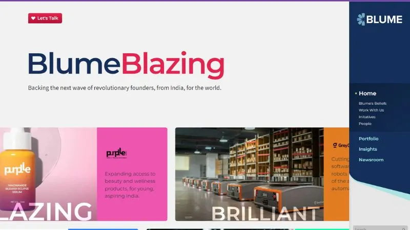 Top 10 Venture Capital Firms in Indian Startup Ecosystem | Blume Ventures