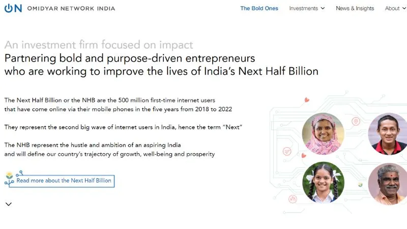 Top 10 Venture Capital Firms in Indian Startup Ecosystem | Omidyar Network India