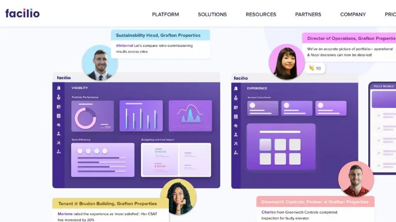 Facilio is a management software that takes the help of IoT to manage any type of building maintenance and operations.
