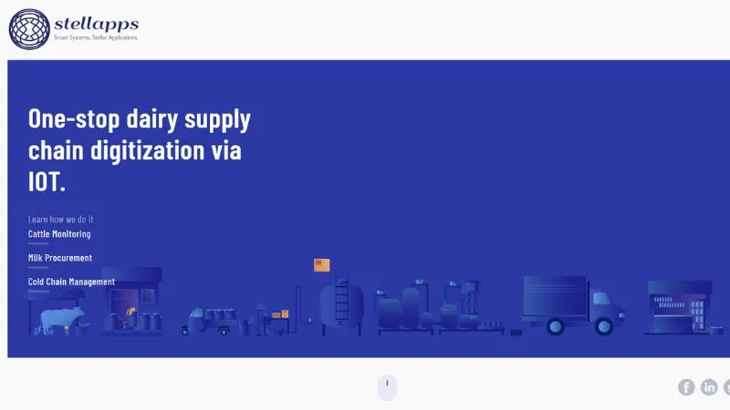 Stellapps is a first-of-its-kind startup in India working towards digitization of the dairy supply chain.