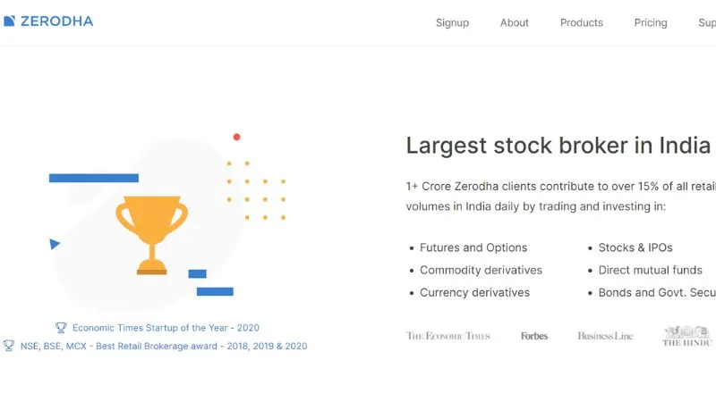 Zerodha - Indian financial services company