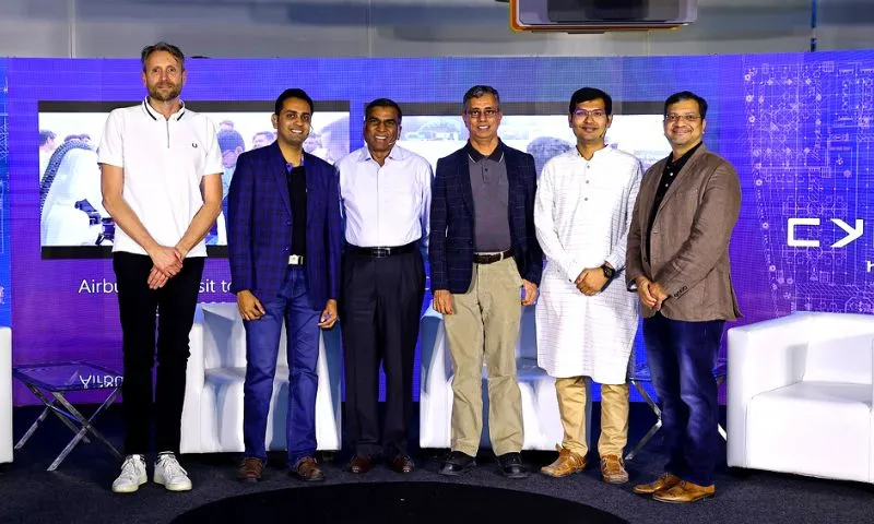 CynLr, a robotics deep-tech startup building vision and intelligence for industrial robotics and autonomous navigation, today announced the launch of a new research facility - Cybernetics H.I.V.E in Whitefield in Bengaluru. Cybernetics H.I.V.E – Hub for Intelligence & Vision Excellence - is a state-of-the-art R&D hub spread across 13,000 sq.ft research space and is equipped to accommodate 16 robot research cells, 25 robots, a cutting-edge electronics, camera and vision laboratory, and infrastructure to train and host 50+ research & development engineers.
